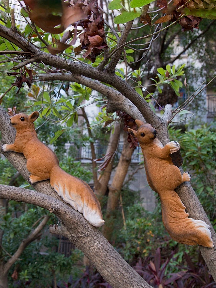 Squirrel On The Tree Decoration