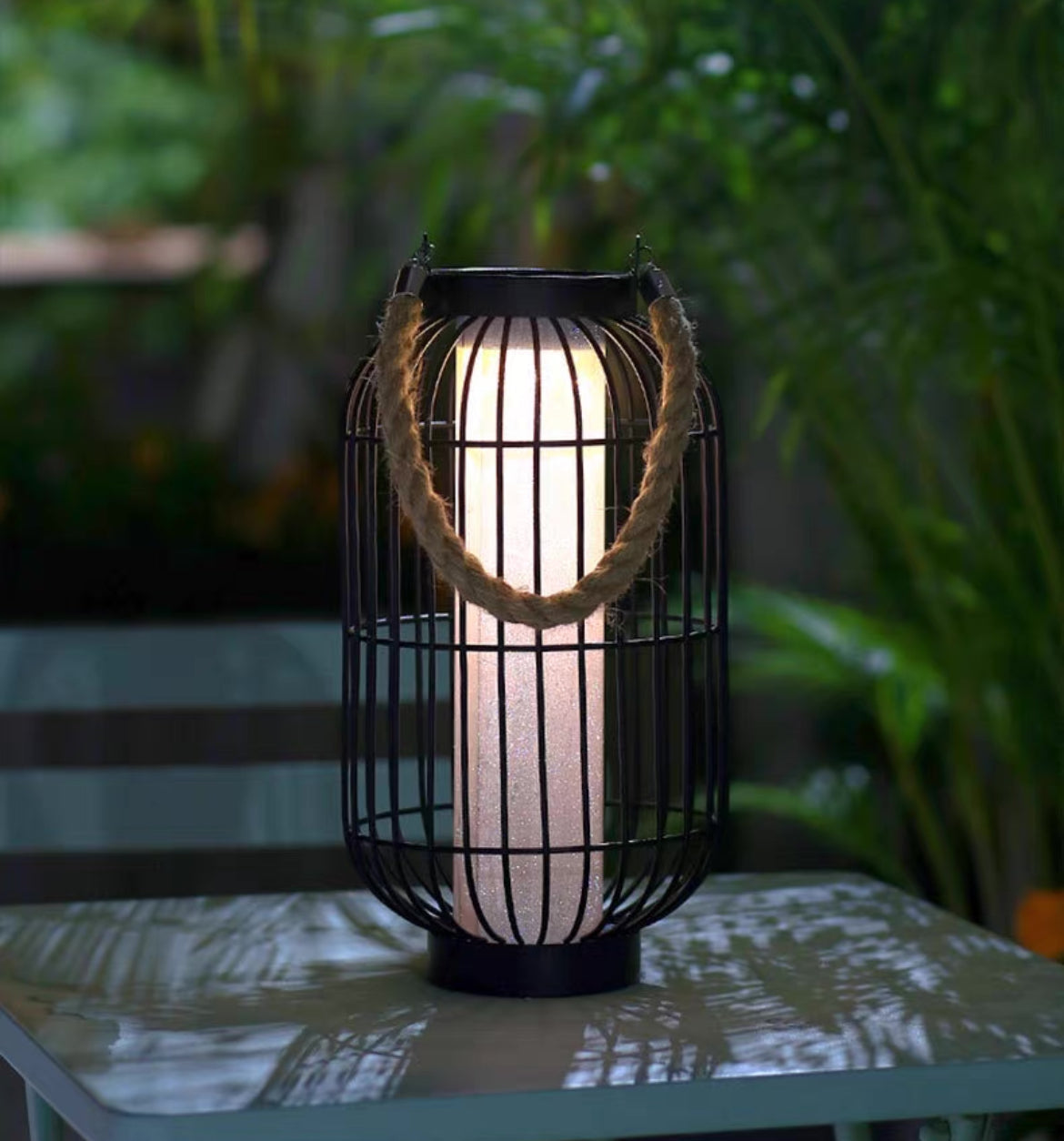 Solar Powered Garden Lamp