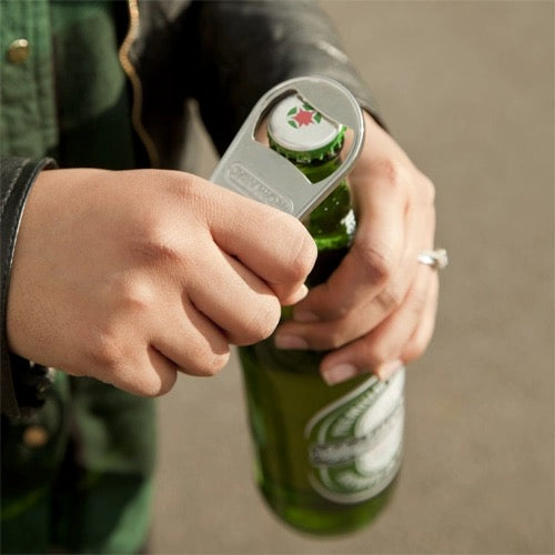 Zipper Shaped Fridge Magnet Bottle Opener